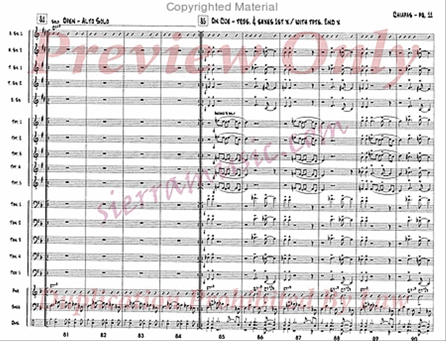 Chiapas Chiapas Jazz Ensemble scores gallery preview page 12