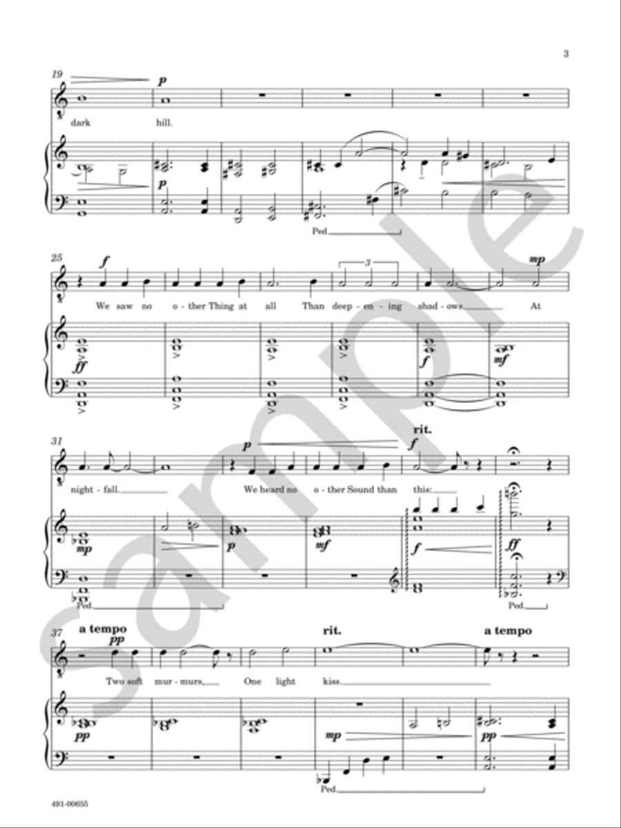 Songs of the Silence Songs of the Silence Chamber Music scores gallery preview page 4