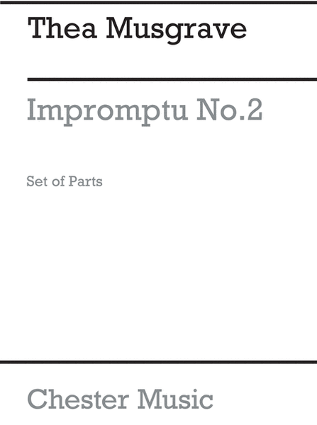 Impromptu No.2 (Parts)