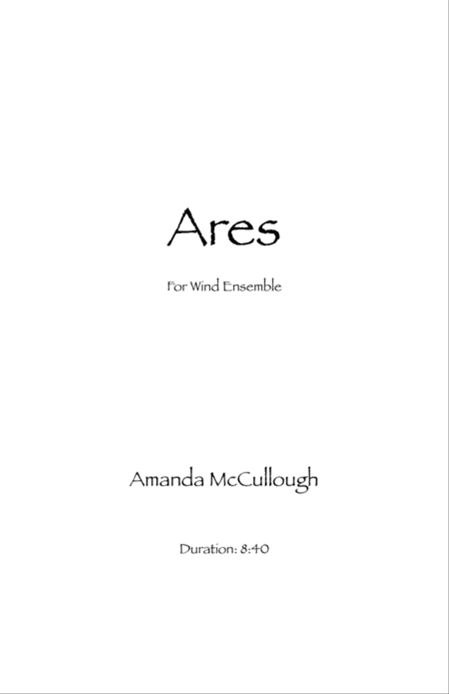 Ares Concert Band scores gallery preview page 3