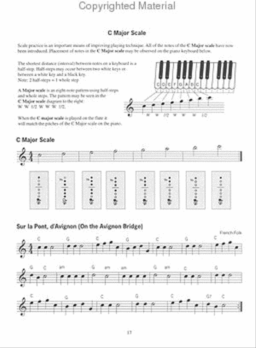First Lessons Flute Flute scores gallery preview page 3
