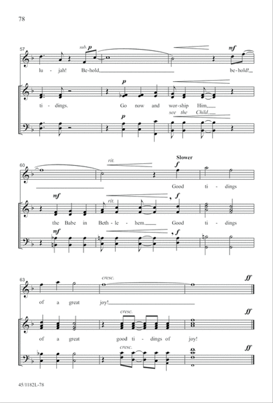 All Around A Cappella All Around A Cappella 4-Part scores gallery preview page 78