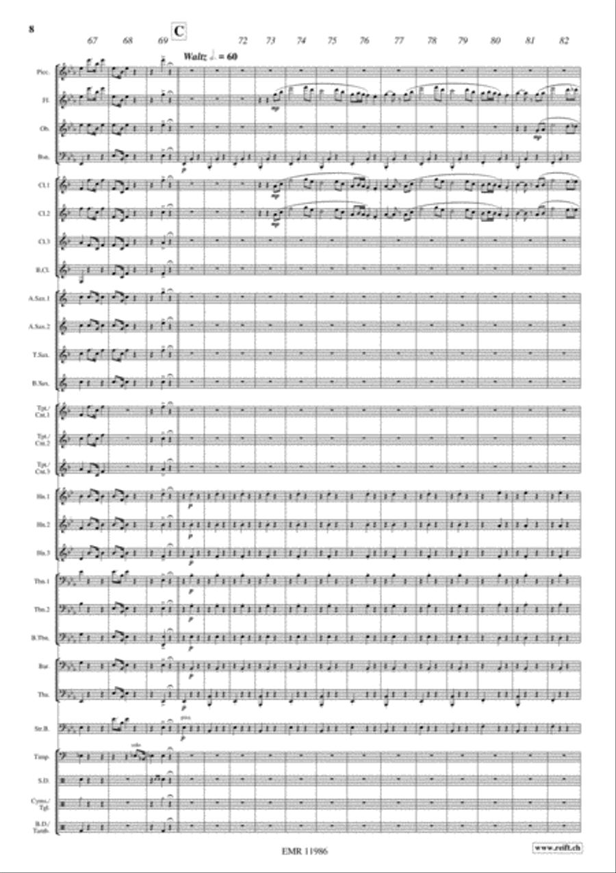 Coppelia Concert Band scores gallery preview page 9