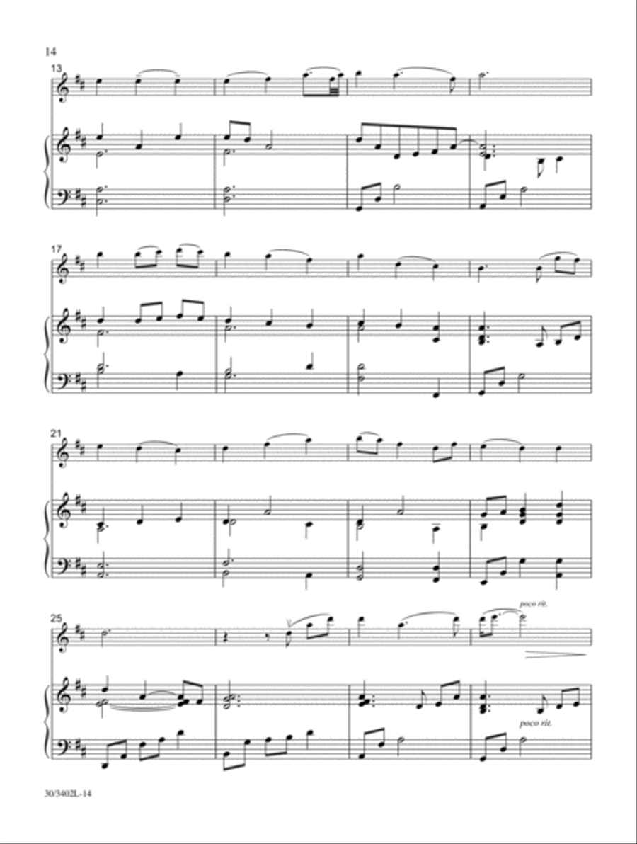 The Everlasting Song Violin Solo scores gallery preview page 7