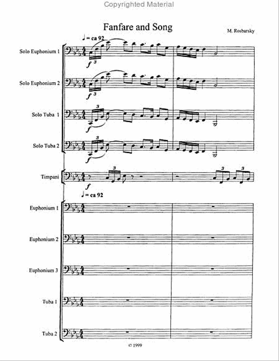Fanfare and Song Fanfare and Song EETT scores gallery preview page 2