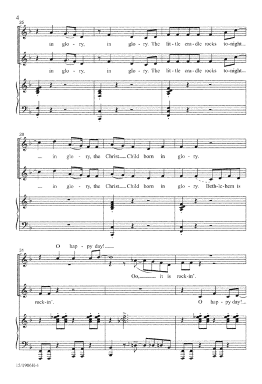 Rockin' in Bethlehem Rockin' in Bethlehem SSA scores gallery preview page 4