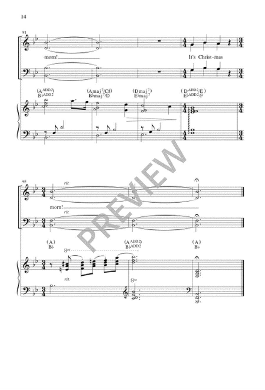 Nowell, Nowell Nowell, Nowell 4-Part scores gallery preview page 14