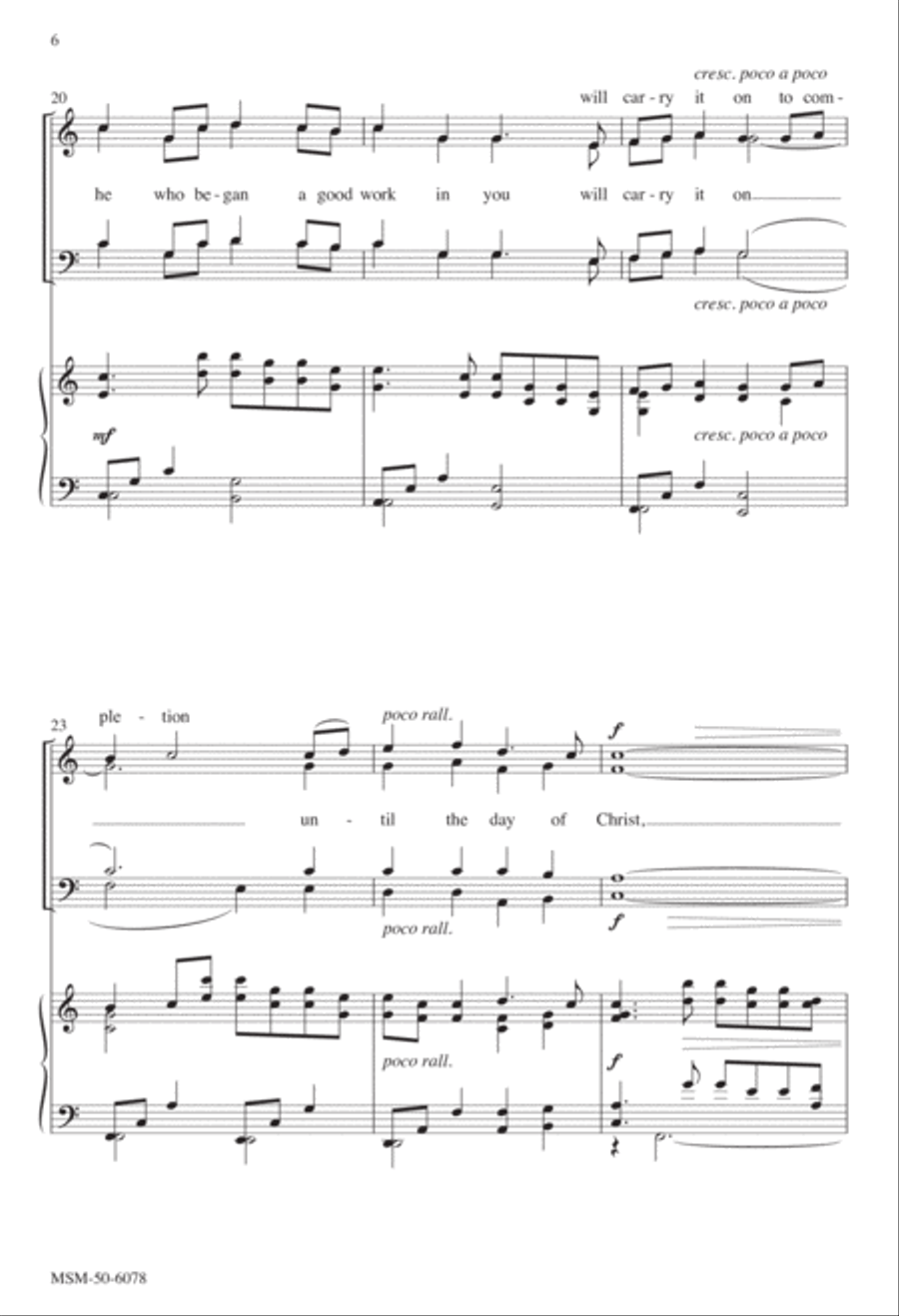 I Thank My God 4-Part scores gallery preview page 5