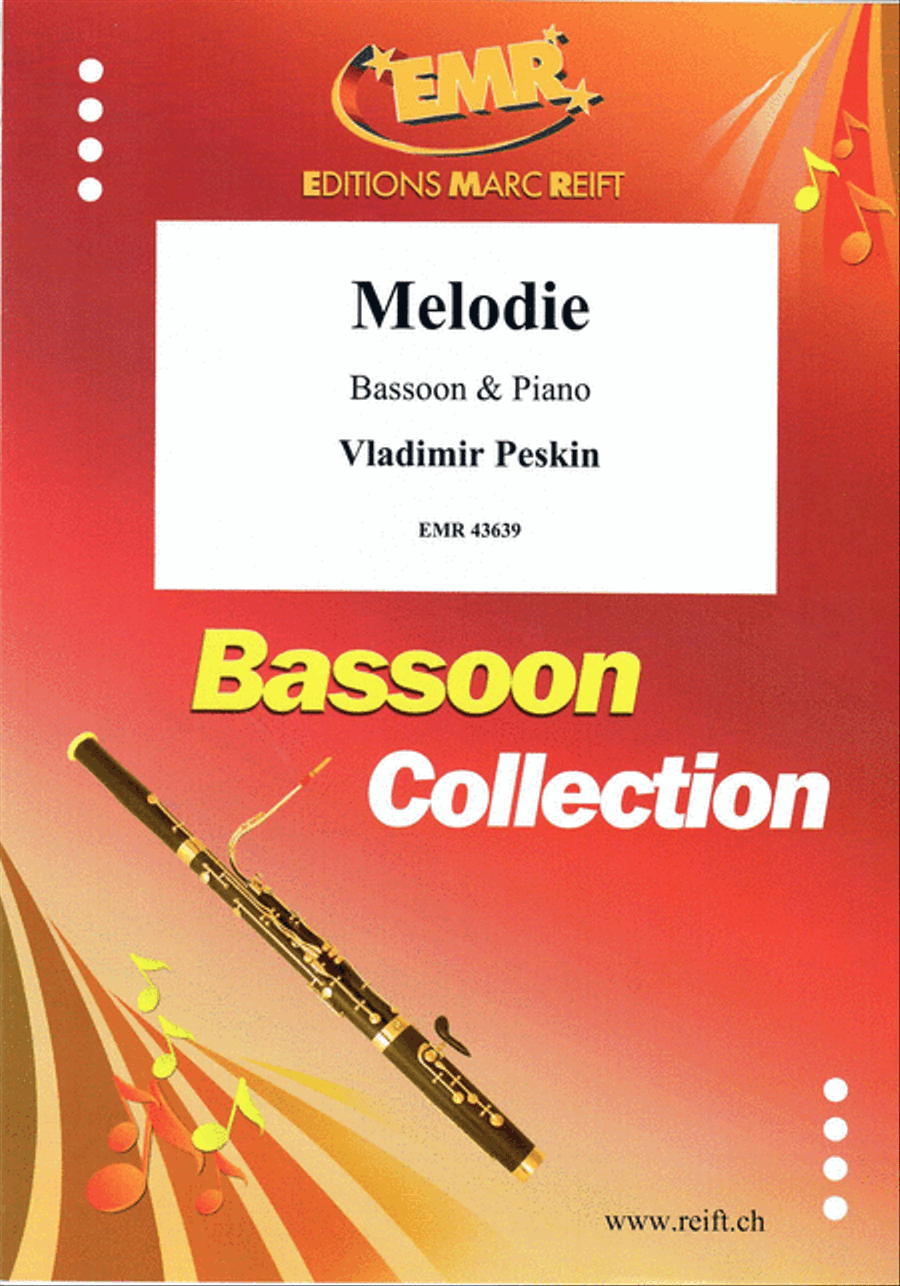 Melodie Bassoon Solo scores gallery preview page 1