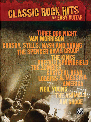 Book cover for Classic Rock Hits for Easy Guitar