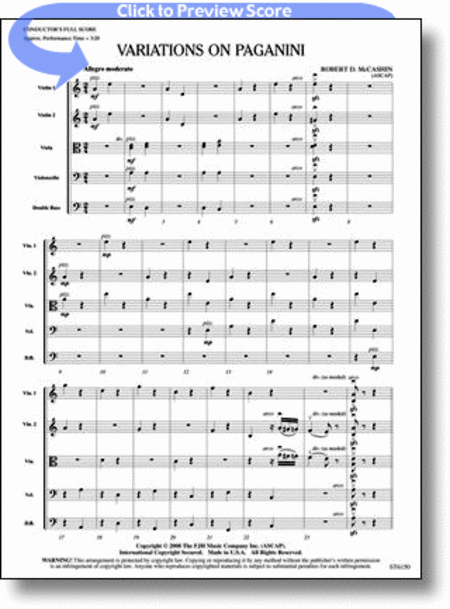 Variations on Paganini