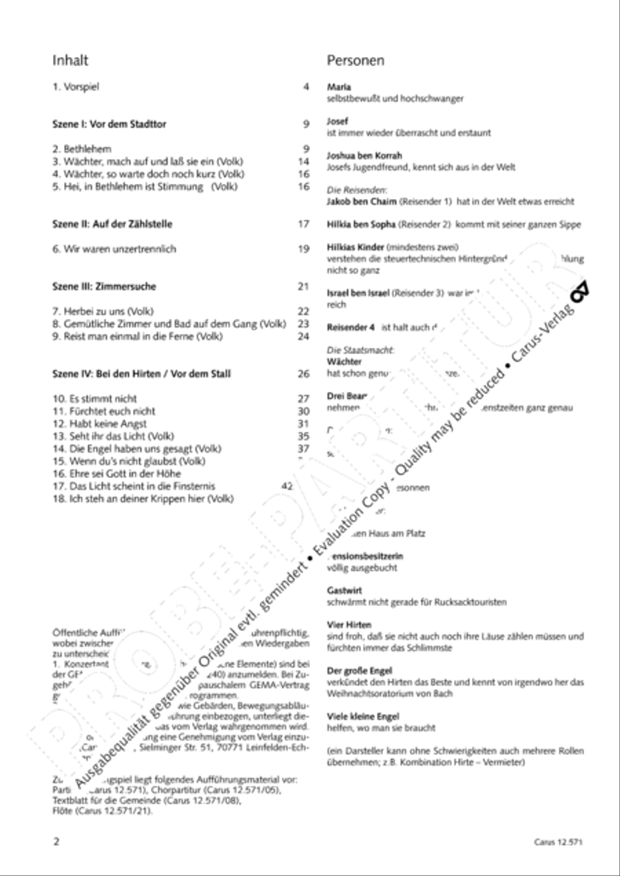 O je, Bethlehem O je, Bethlehem Unison Choir scores gallery preview page 3