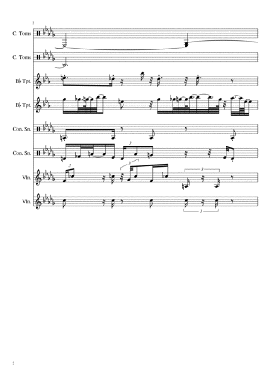 Clum Clum Small Ensemble scores gallery preview page 2