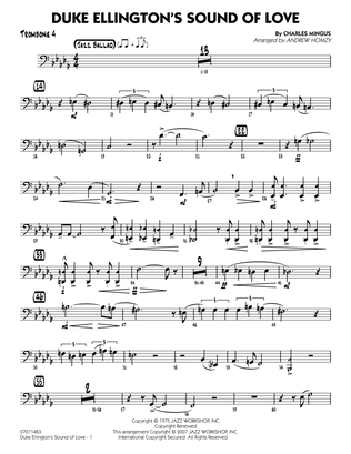 Duke Ellington's Sound of Love - Trombone 4