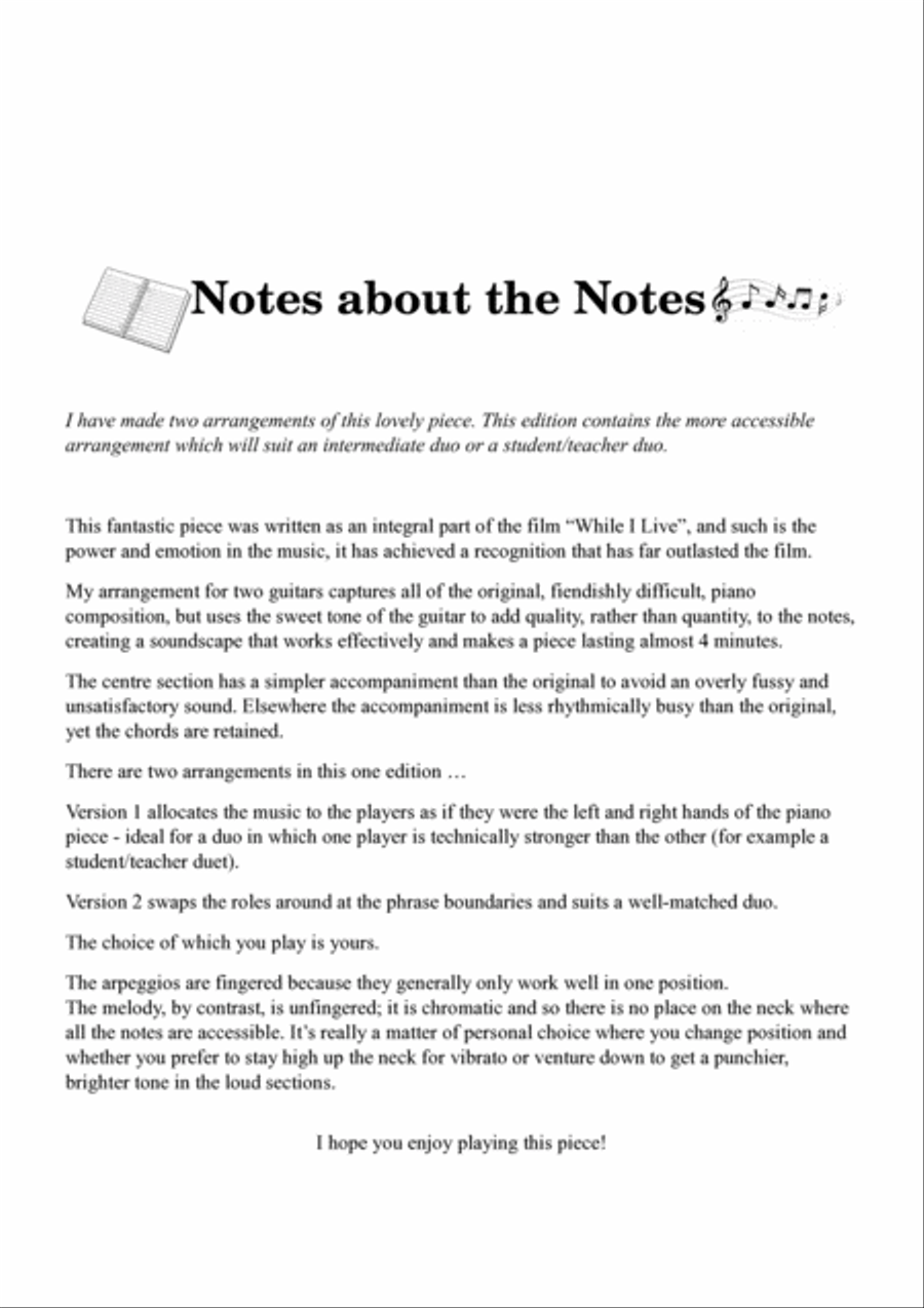 The Dream Of Olwen Guitar scores gallery preview page 4