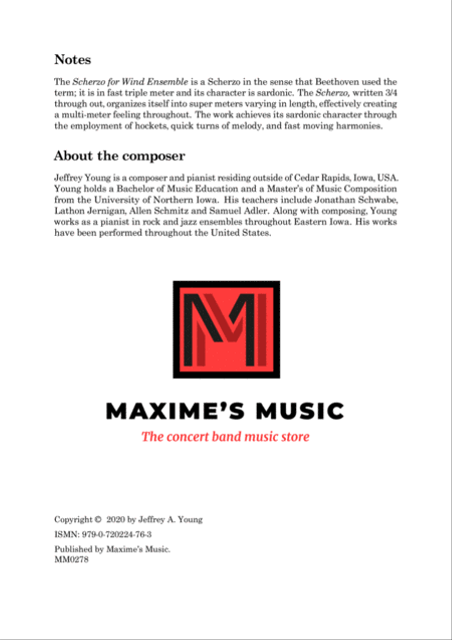 Fantasy on the Dies Irae Concert Band scores gallery preview page 2