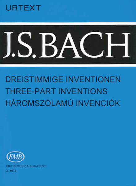 Three-Part Inventions BWV 787-801