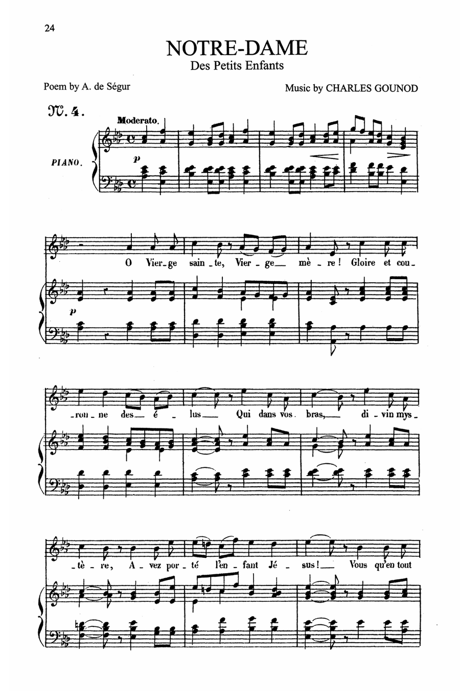 Gounod: Songs, Volume IV, High Voice (French)