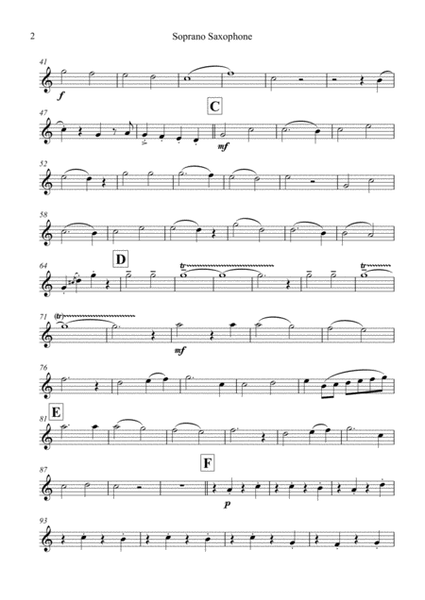 Christmas Tootie-Flooties! (Saxophone Quartet / Quintet) - Set of Parts [x4 / 5]
