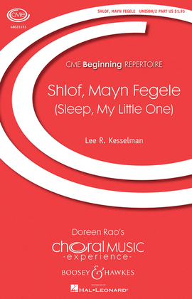 Book cover for Shlof, Mayn Fegele