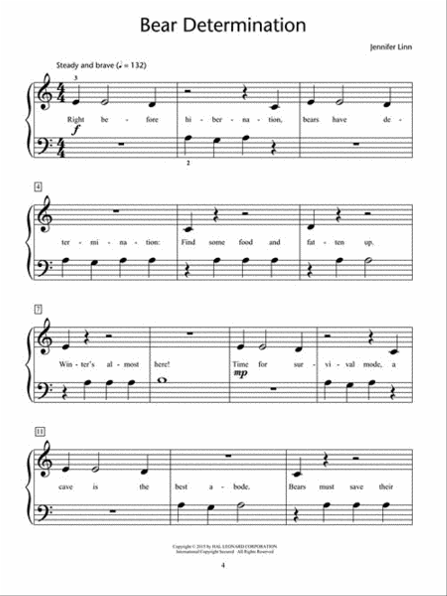 Animals Have Feelings Too Piano Method scores gallery preview page 3