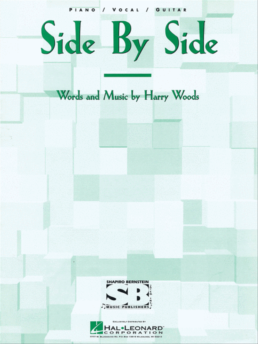 Side By Side Side By Side Piano, Vocal, Guitar scores gallery preview page 1