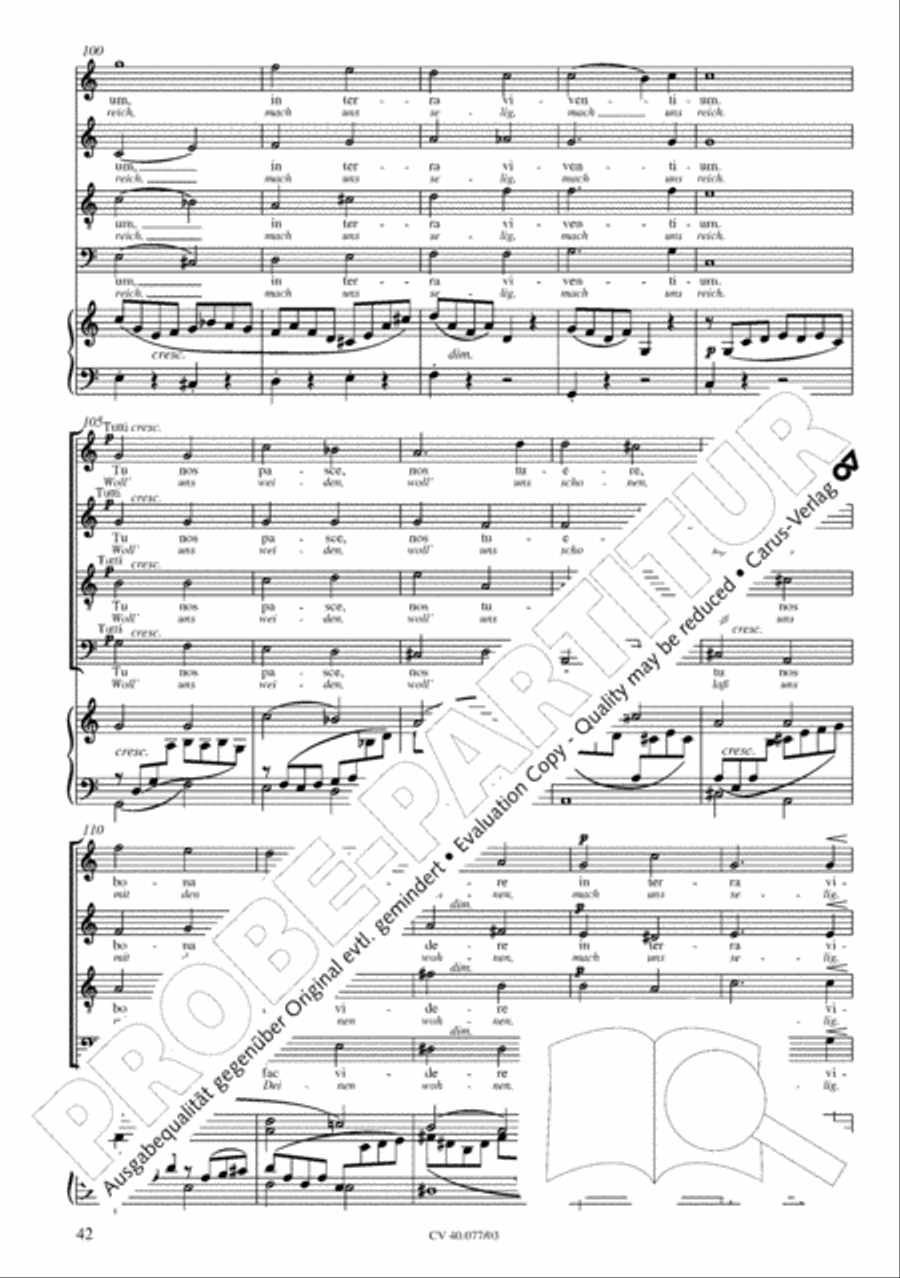 Lauda Sion Lauda Sion 4-Part scores gallery preview page 47