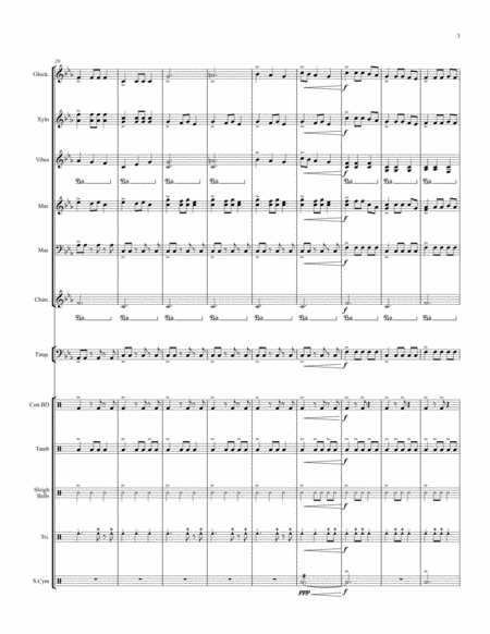 Ukrainian Bell Carol - for Percussion Ensemble image number null