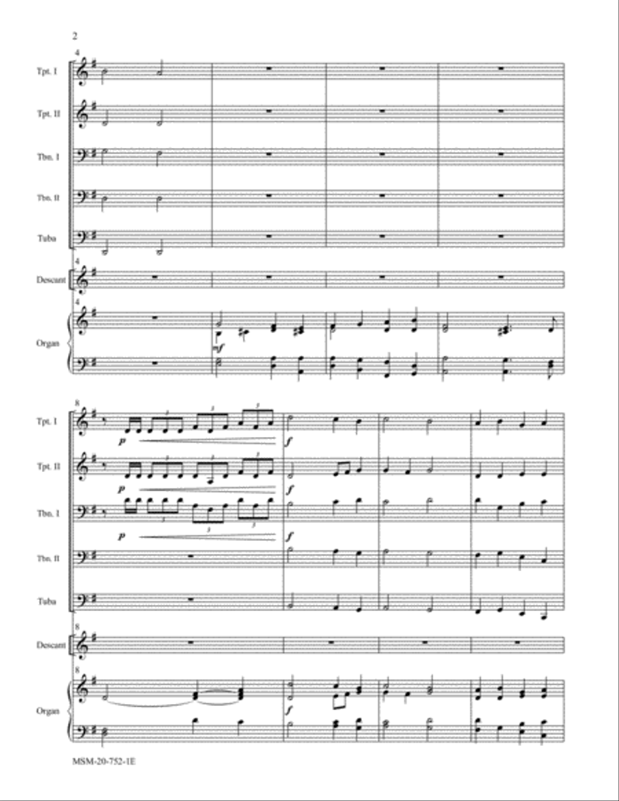 O Come, All Ye Faithful (Adeste fideles) Choir scores gallery preview page 2
