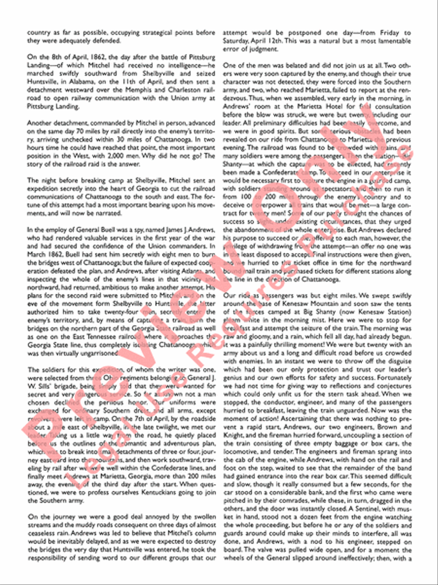 The Great Locomotive Chase Full Orchestra scores gallery preview page 4