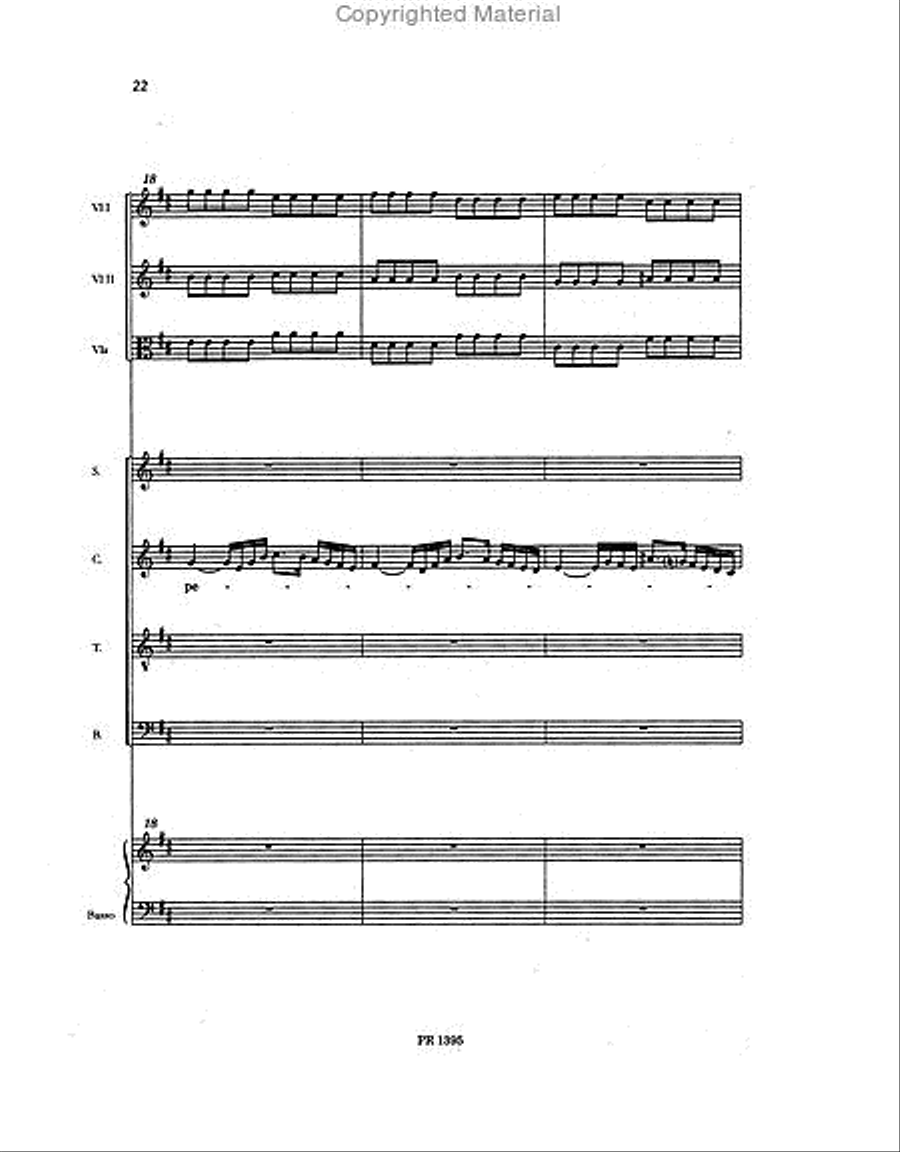 Dixit Dominus (Psalm 109), RV 807 Choir scores gallery preview page 4