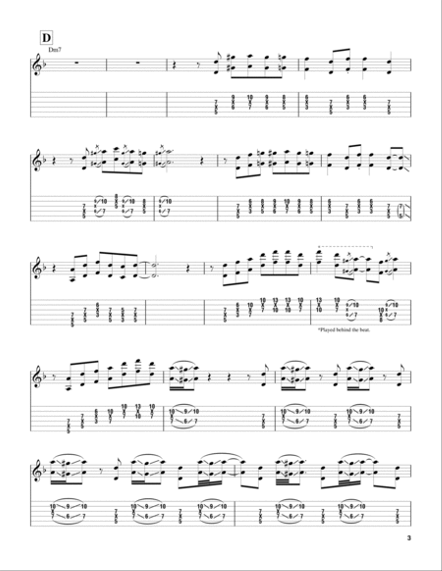 A Day In The Life Electric Guitar scores gallery preview page 3