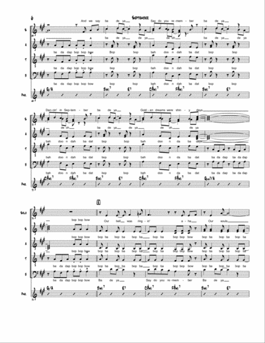 September September 4-Part scores gallery preview page 6