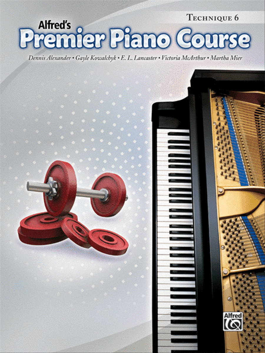 Premier Piano Course Technique, Book 6 Piano Method scores gallery preview page 1