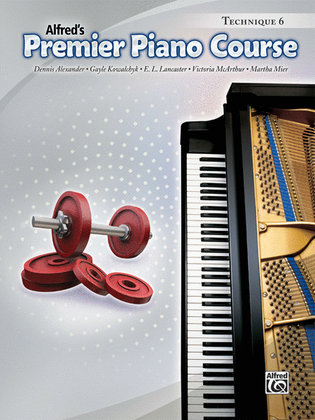 Book cover for Premier Piano Course Technique, Book 6