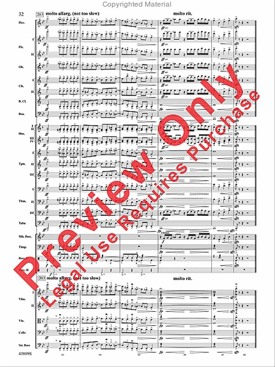 Gershwin by George! Gershwin by George! Full Orchestra scores gallery preview page 33