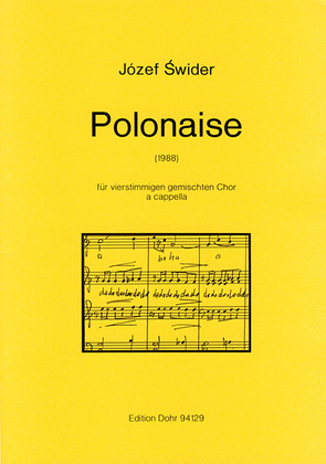 Polonaise für vierstimmigen gemischten Chor a cappella (1988)