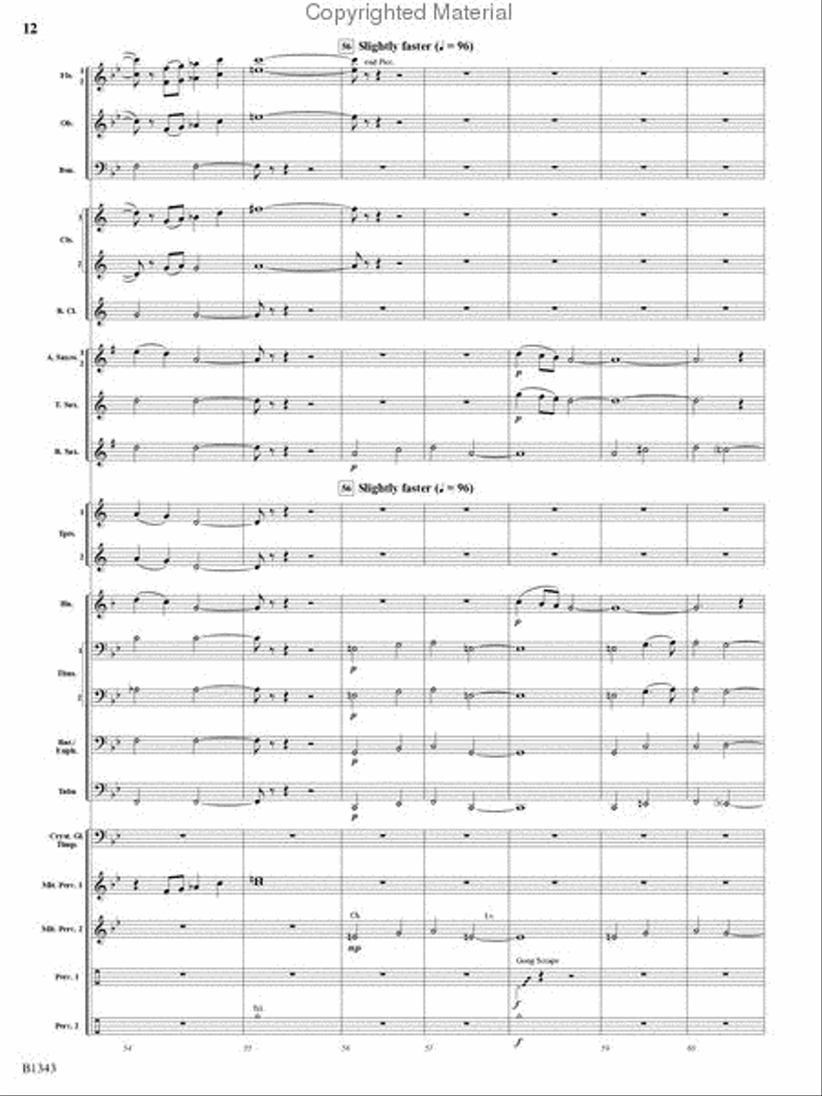 Epiphany Concert Band scores gallery preview page 10