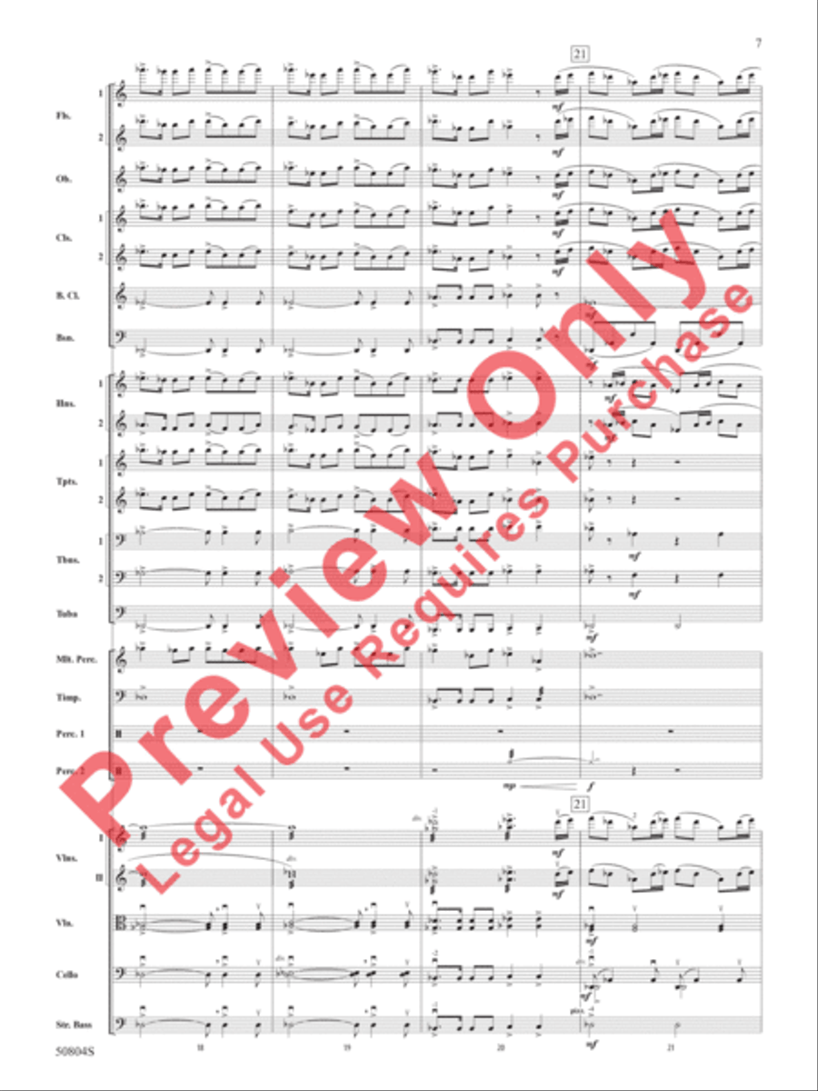 A Childhood Remembered A Childhood Remembered Full Orchestra scores gallery preview page 8