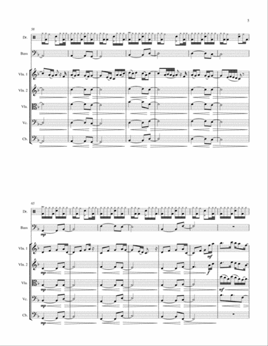 Paradise String Orchestra scores gallery preview page 5