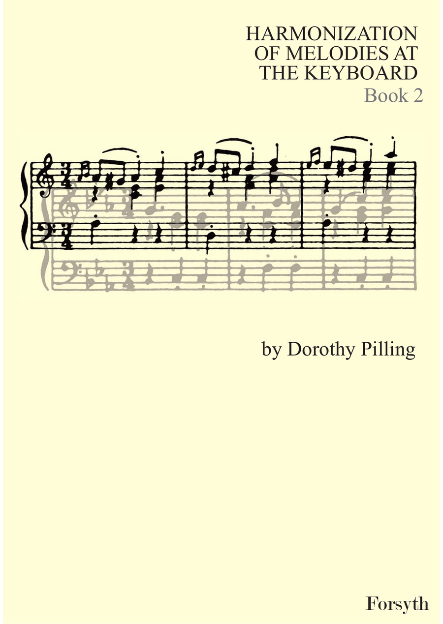 Harmonization of Melodies at the Keyboard, Book 2 by Dorothy Pilling Piano Method scores gallery preview page 1