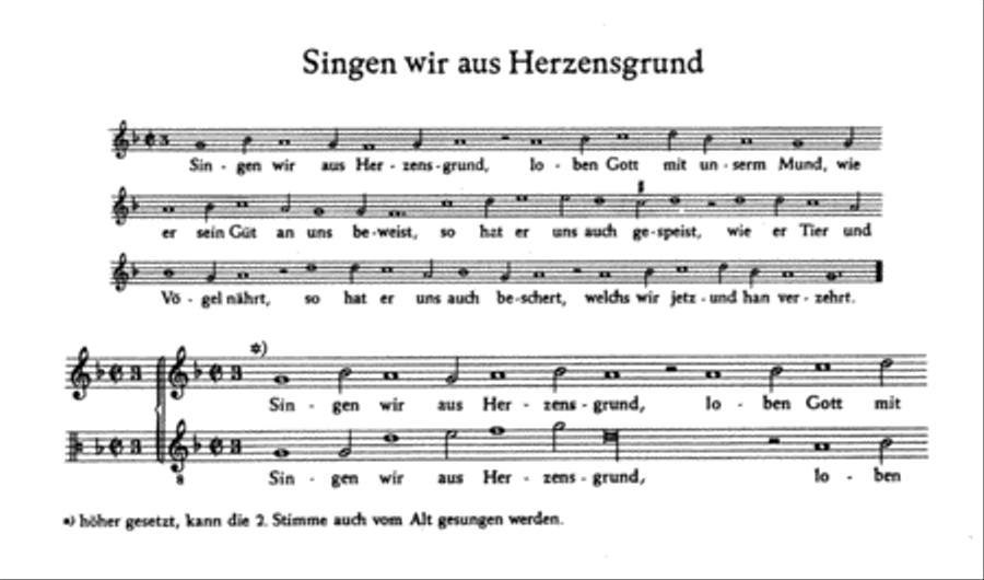 Singen wir aus Herzensgrund Vocal Duet scores gallery preview page 2