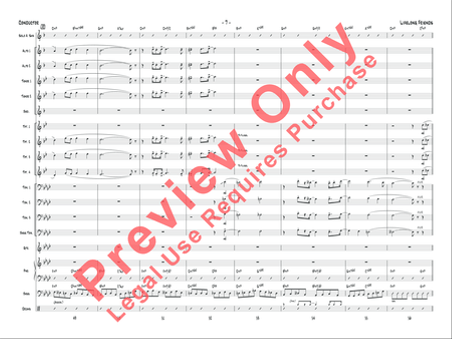 Lifelong Friends Lifelong Friends Jazz Ensemble scores gallery preview page 21