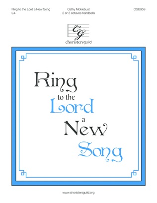 Book cover for Ring to the Lord a New Song