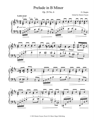 Prelude in B Minor (Op. 28 No. 6)