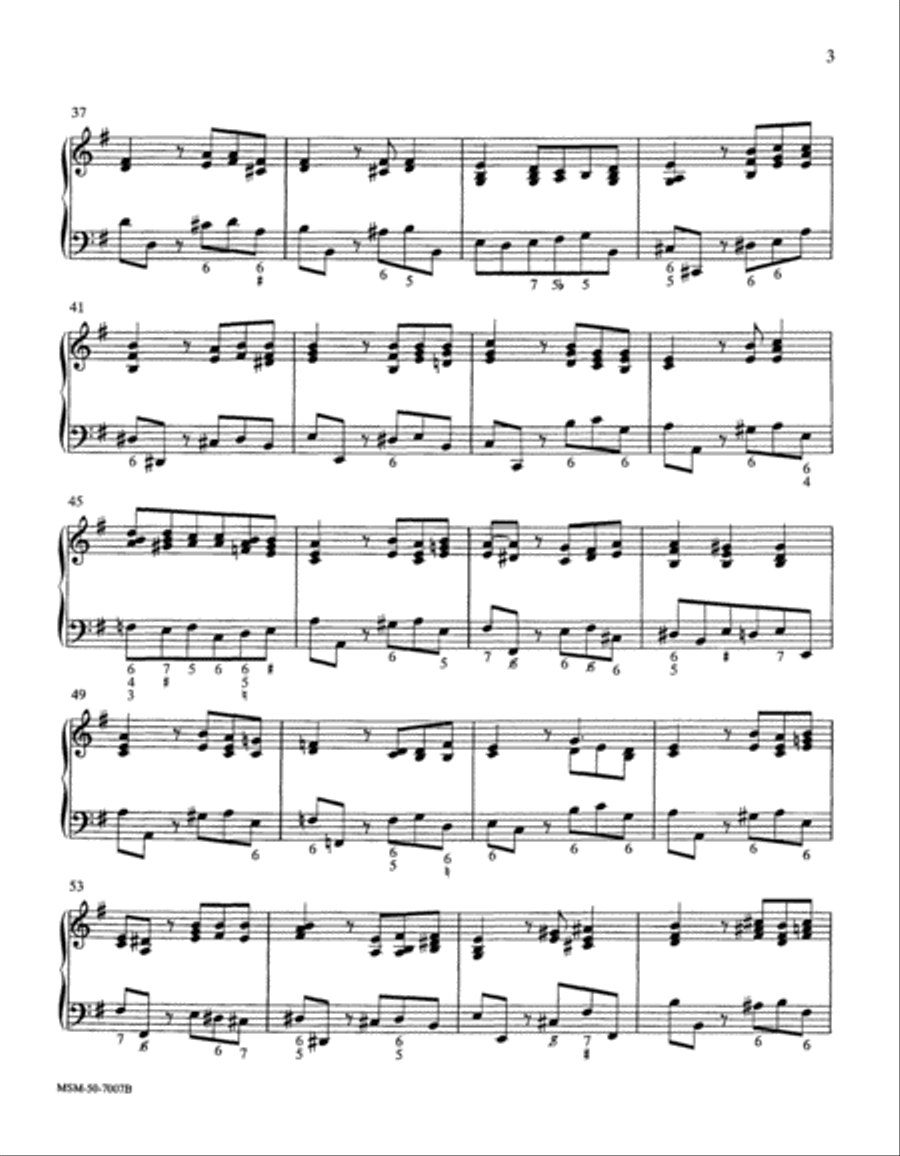 All Glory, Praise and Blessing Choir scores gallery preview page 3