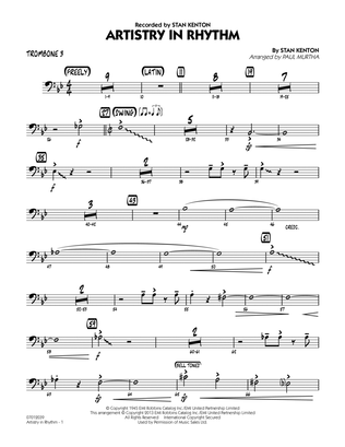 Artistry in Rhythm - Trombone 3