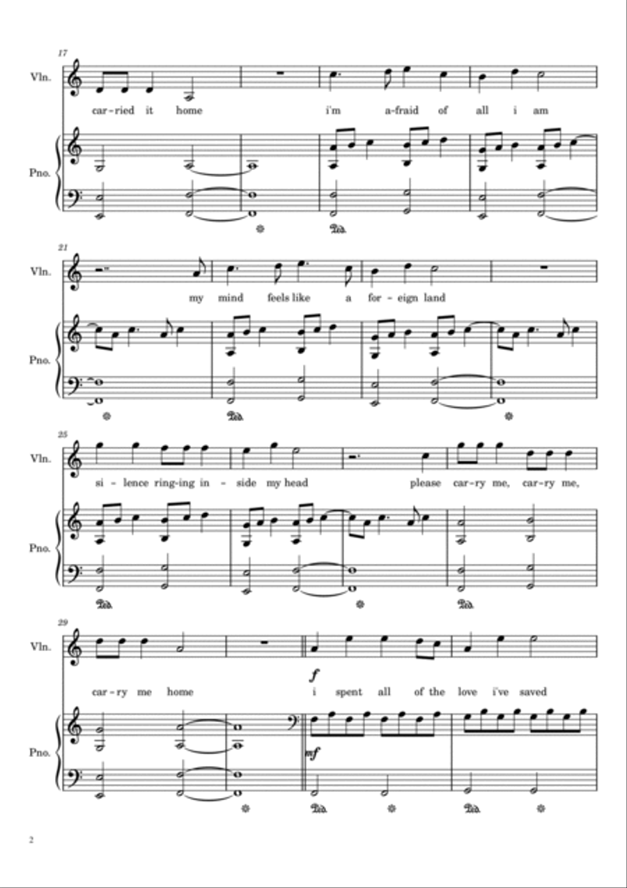 Arcade Violin Solo scores gallery preview page 2