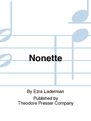 Book cover for Nonette
