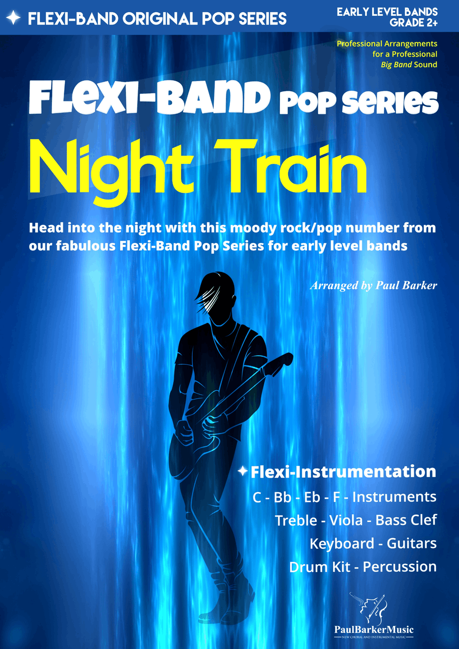 Night Train (Flexible Instrumentation) Concert Band scores gallery preview page 1